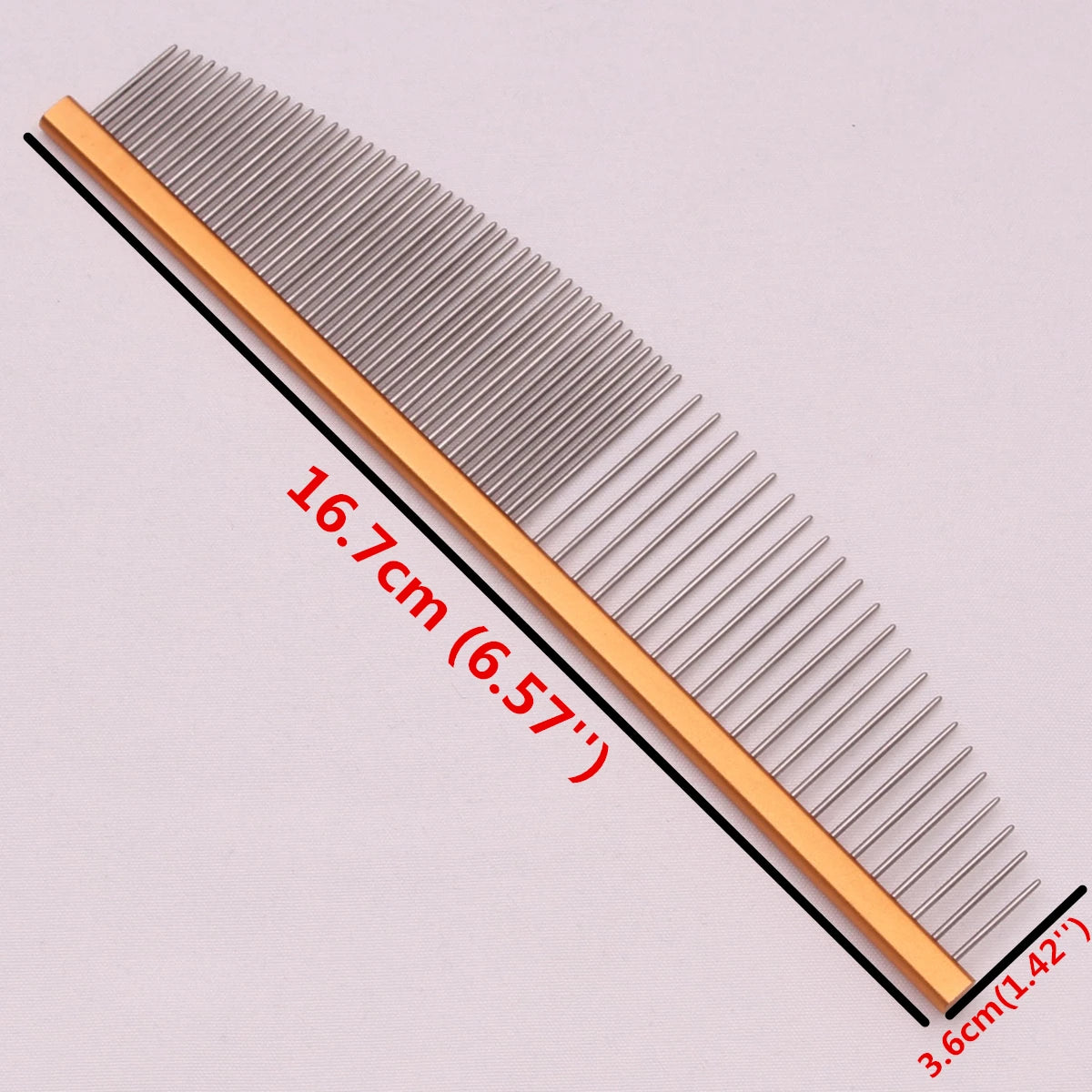Aluminum Detangling Comb for Dogs – Medium