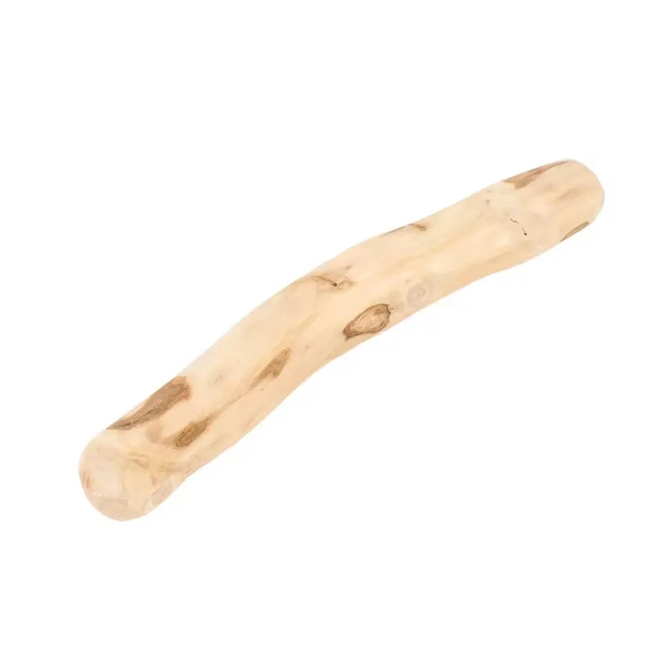 Natural Coffee Wood Dog Chew Toys Long Lasting Chewable Stick Dogs Supplies Stress Relief Chew Stick Pet Molar Toy for Puppy