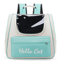 Large Capacity Panoramic Breathable Pet Carrier Backpack Waterproof Oxford Sturdy Aluminum Frame Travel Cat Dog Bag 5 Colors