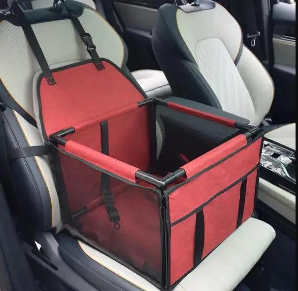 Convertible Dog Car Seat Cover, Travel Basket & Hammock