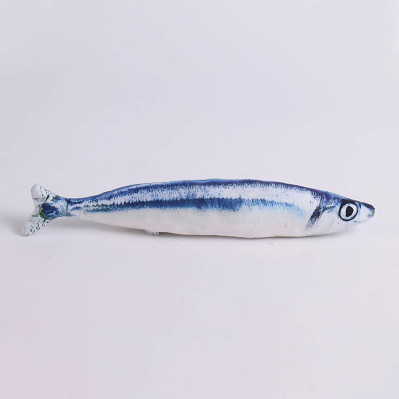 Catnip Fish Toy for Indoor Cats, Single or Set