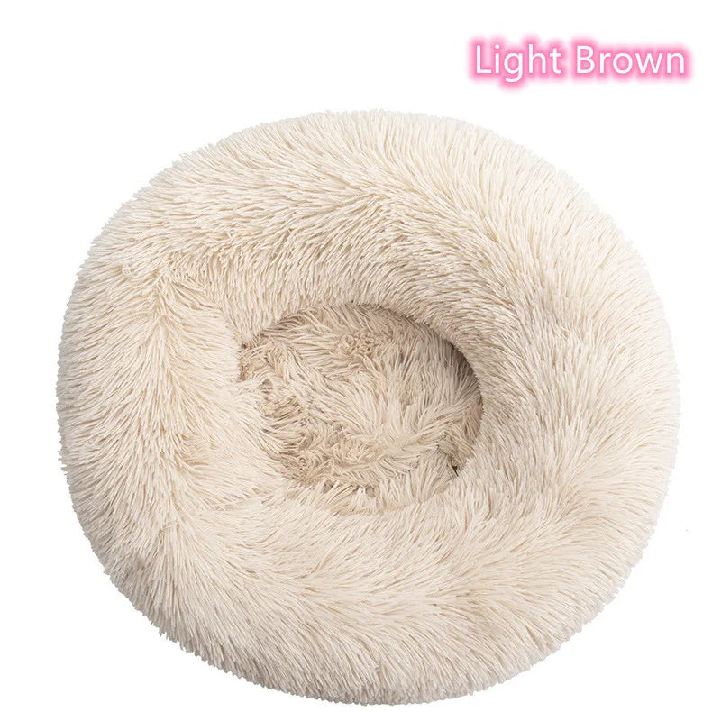 Corduroy Donut Bed for Cats & Small Dogs, 20 Colors