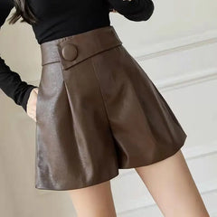 Windsor Leather Mini Skirt