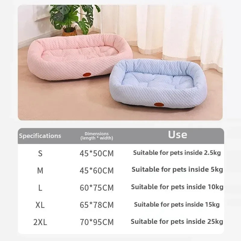 Machine-Washable Pet Bed for Dogs & Cats, S to XXL