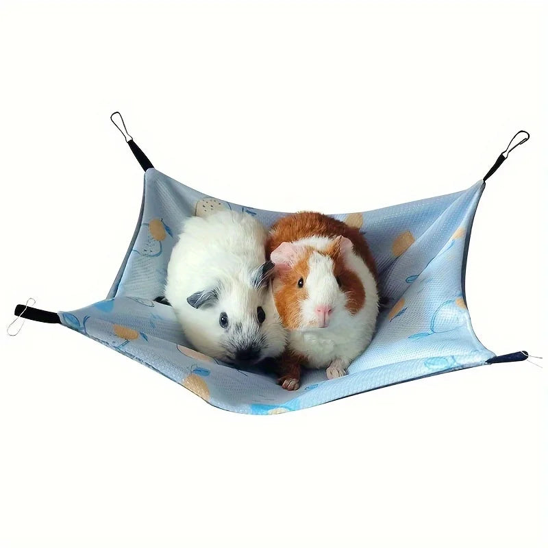 Breathable Double-Sided Guinea Pig Hammock, S or M