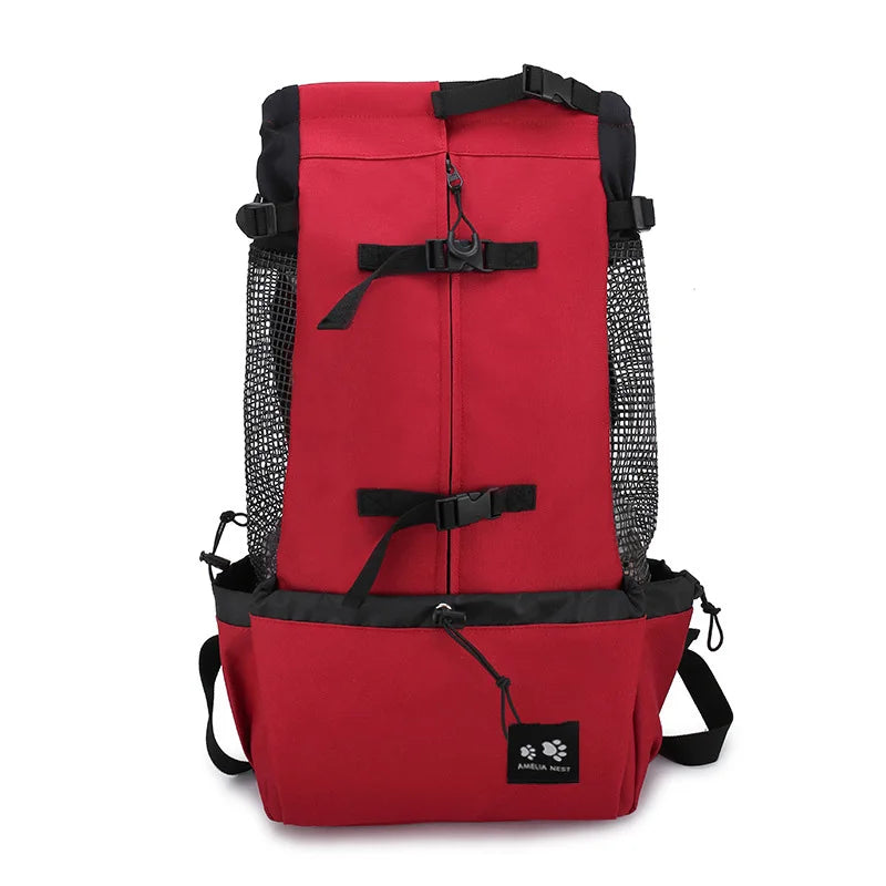 Breathable Dog Carrier Backpack, 4 Sizes by Weight