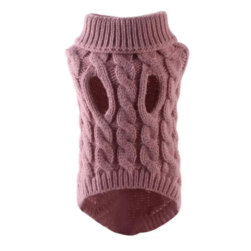 Dog Winter Clothes Knitted Pet Sweater For Small Medium Dogs Chihuahua Puppy Pet Clothes Yorkshire Pure Pullovers