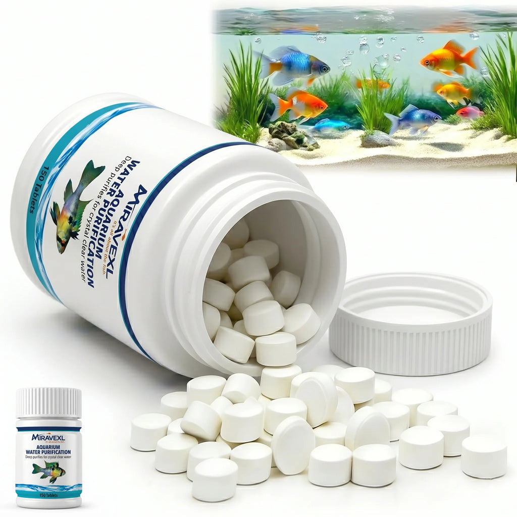 Aquarium Water Purification Tablets Fish Tank Clarifier Rapid Clear Turbidity Clean Ecosystem Care Pet Fish Health Accessories