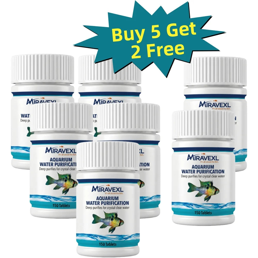 Aquarium Water Clarifier Tablets for Fish Tanks