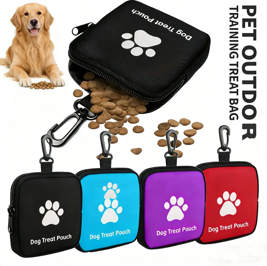 1 Pc Portable Dog Snack Bag Pet Snack Bag Frees The Owner's Hands For Outdoor Walks Suitable For Pet Travel Or Outdoor Training.