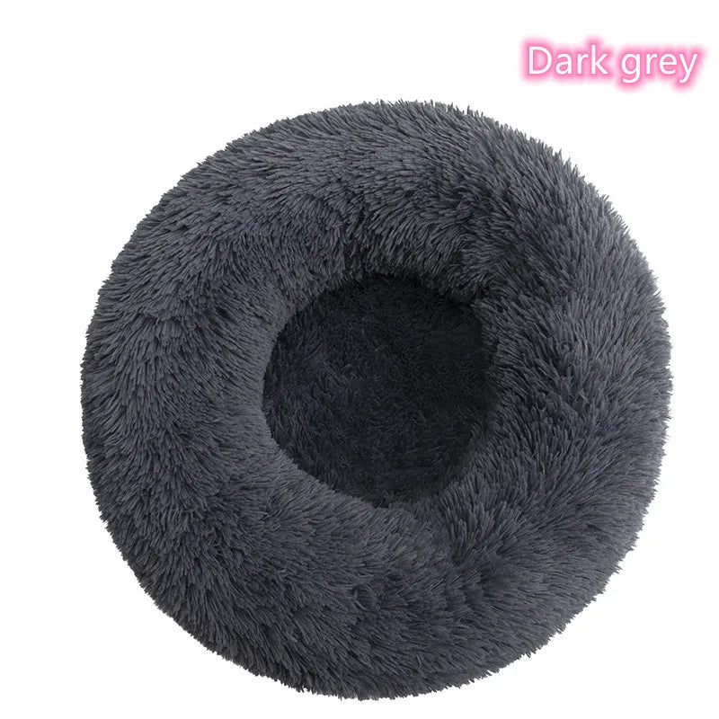 Corduroy Donut Bed for Cats & Small Dogs, 20 Colors