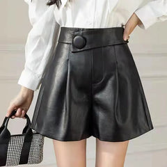 Windsor Leather Mini Skirt