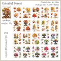 20 pcs my Secret Garden Stickers aesthetic PET Sticker book Decorative Diary Album Scrapbooking supplies material