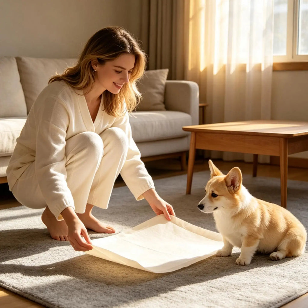 Pet Diapers 50Pcs Super Absorbent Pet Diaper Dog Training Pee Pads Disposable Healthy Nappy Mat For Cats Dog Pet Cleaning