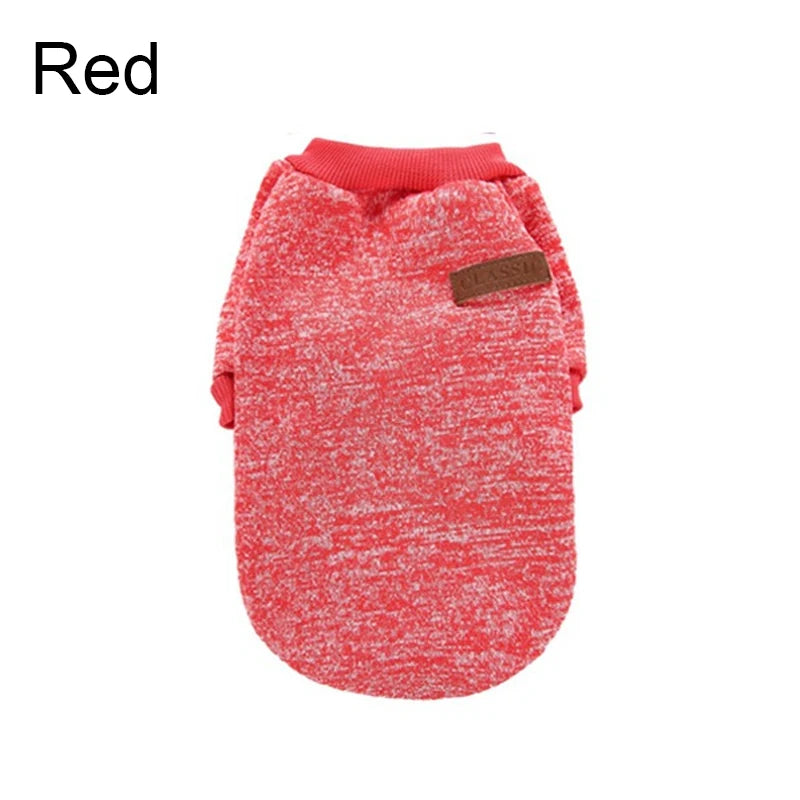 Casual Winter Sweatshirt for Small Dogs & Cats