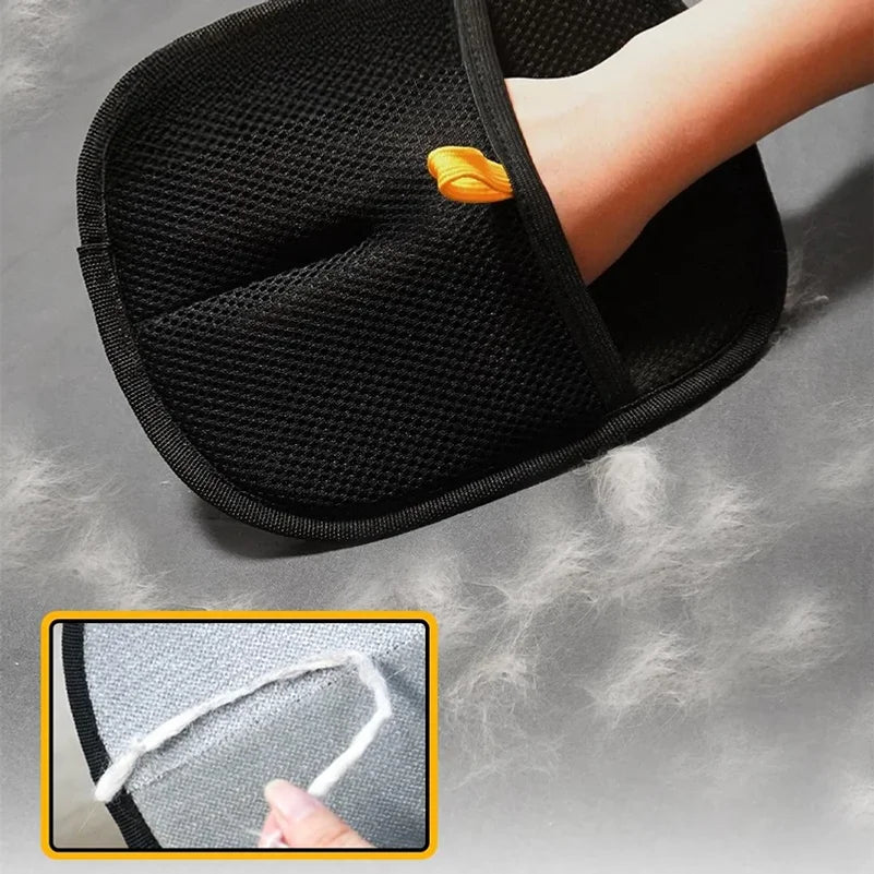 Pet Hair Cleaning And Collection Gloves Pet Double-sided Multi-functional Beauty Glove Tool Reduce The Pressure Of Pet Ownership