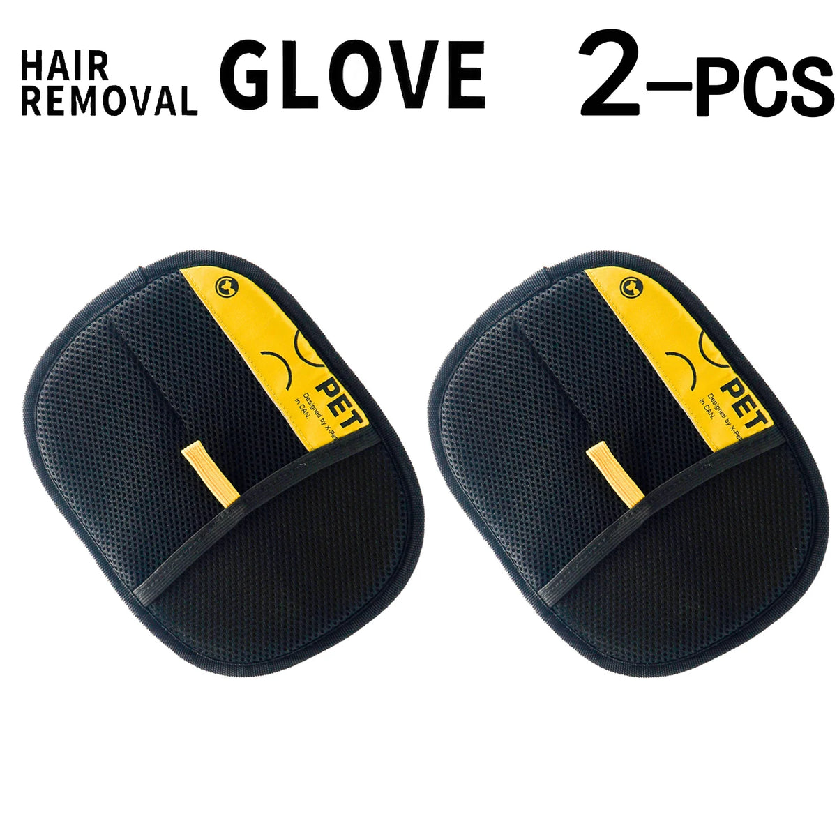 2-in-1 Electrostatic Pet Hair Mitt & Lint Roller Brush