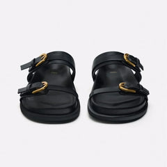 ZenStep Leather Slides