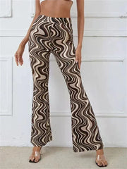 RaveSpiral Flare Pants