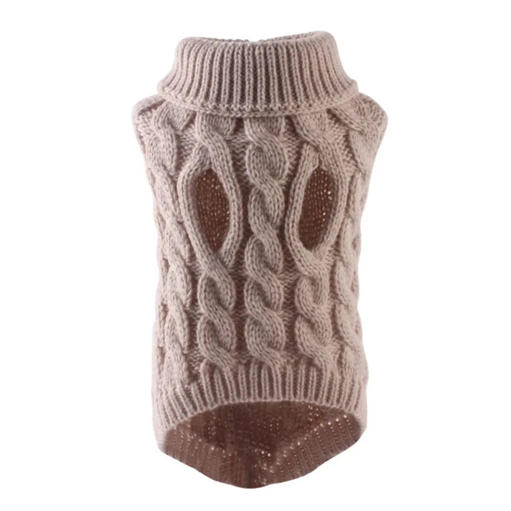 Classic Knit Pullover Sweater for Small & Medium Dogs