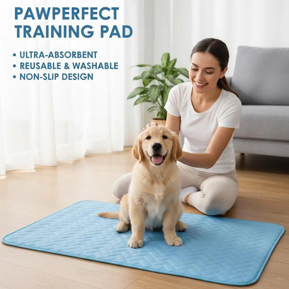 Dog Cooling Mat Pad Summer Breathable Pet Mat Portable Washable Urine Pad Cat And Dog Training Ice Pad