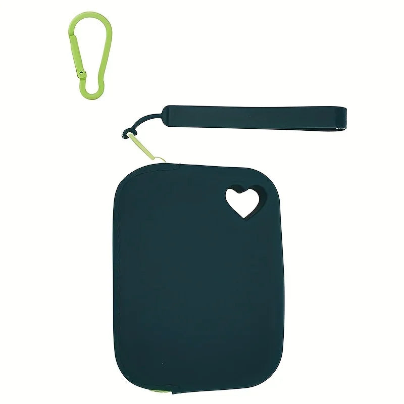1pc Silicone Dog Treat Bag Pet Snack Bag Travel Portable Training Pet Walking Bag Pet Accessories