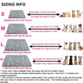 Self-Warming Cat Bed, Ultra Soft Warm Dog Cage Mat, Non-Slip Self-Warming Pet Pad, Suitable for Cats Dogs Indoor Outdoor