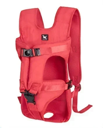 Wrap-Style Front Chest Dog Carrier with Belt Closure