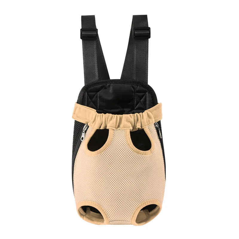 Pet Dog Carrier Backpack Portable Travel Pet Dog Carrier Backpack Mesh Carrier Front Bag for Small Dog Cats Outdoor