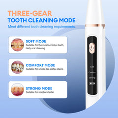 Ultrasonic Dental Scaler Scaler Tooth Cleaner Dental Stone Removal Electric Sonic Plaque Remover Teeth Whitening Oral Care
