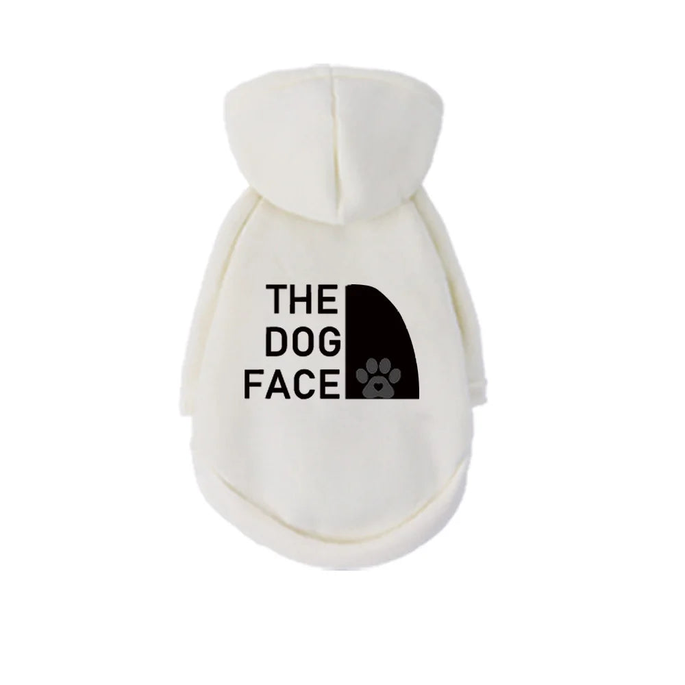 Pet Hooded Sweatshirt  Cats & Dogs Fashion Unique Printed Pattern For Pomeranian  Maltese Golden Retriever
