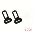 2/4 Pet Seat Belt Adapters - Car Metal Clips for Pet Leashes, Compatible with Truck & Car Seats