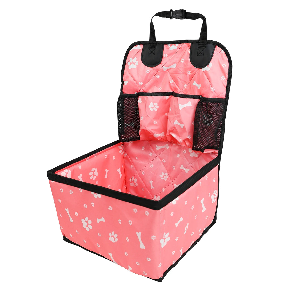 Dog Car Seat with Storage Pocket,Travel Dog Bag Cover Folding Hammock Pet Carriers and Travel Gear for Small Medium Dog Supplies