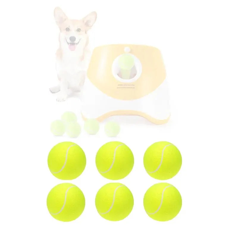 Mini Tennis Balls for Small Dogs, 2 in, 6 or 12 Pack