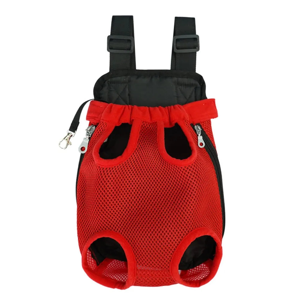 Adjustable Cat Carrier Bag Pet Double Shoulder Backpack Breathable Bag Outdoor Travel Camping Hiking Cat Bag Dog Bag