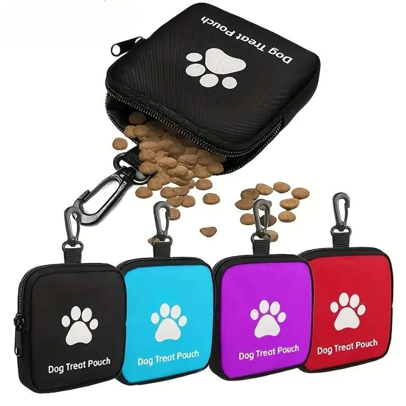 Water-Resistant Linen Treat Pouch for Dog Training, 4 Colors