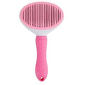 Self-Cleaning Cat Slicker Brush & Hair Removal Comb