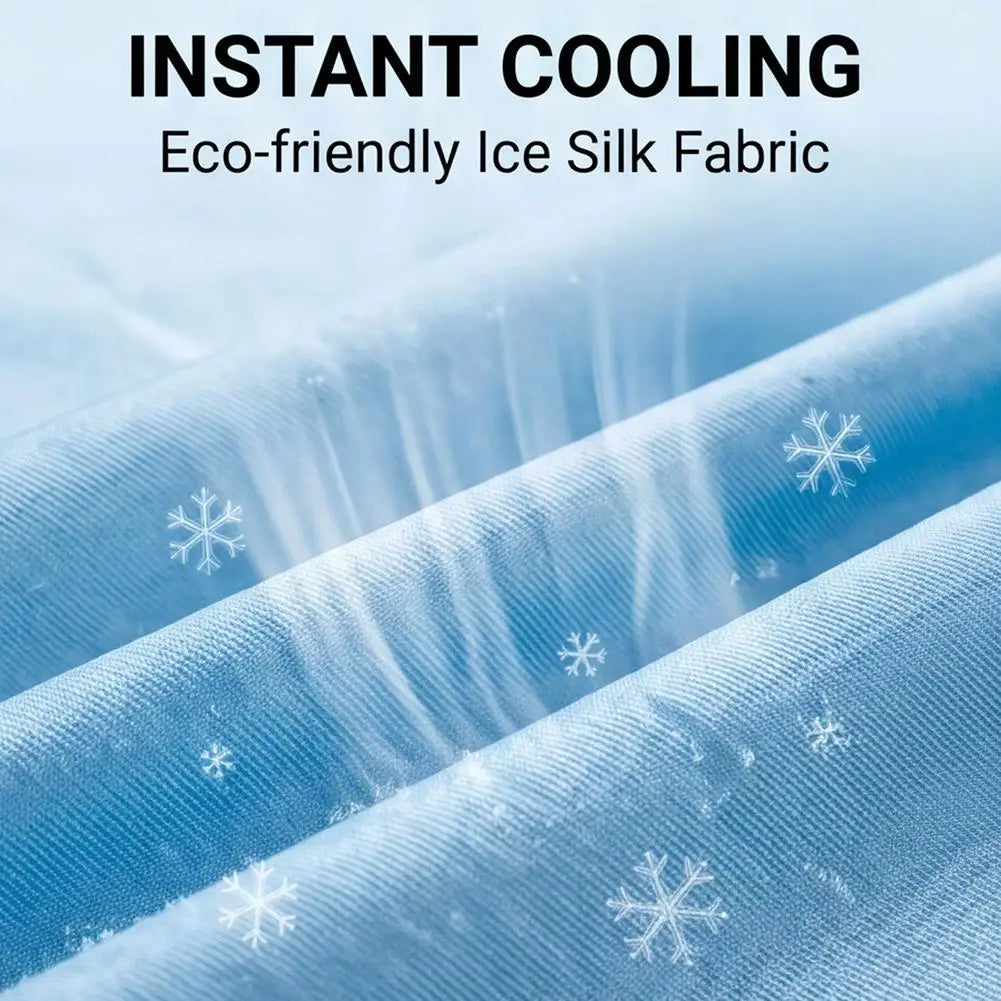 Dog Cooling Mat Pad Summer Breathable Pet Mat Portable Washable Urine Pad Cat And Dog Training Ice Pad
