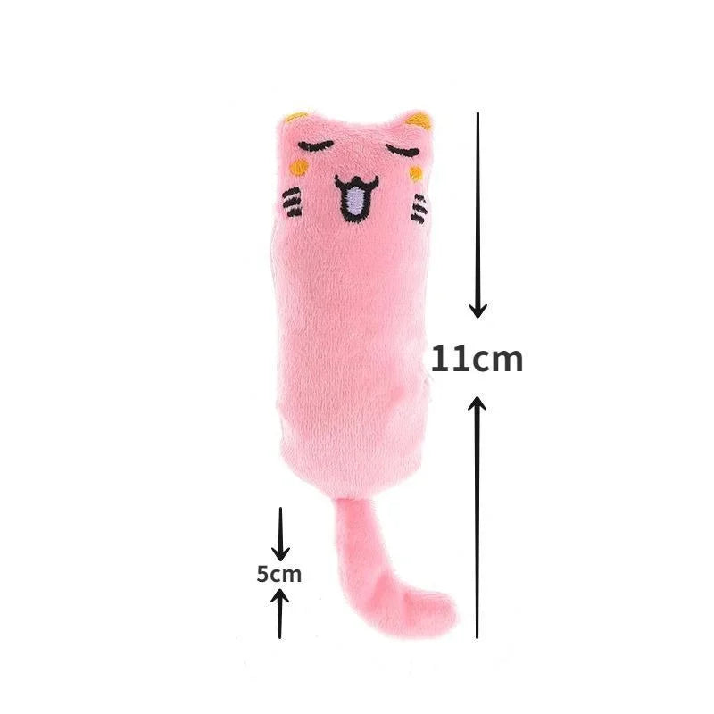 Crinkle Catnip Pillow Toy for Kittens and Cats