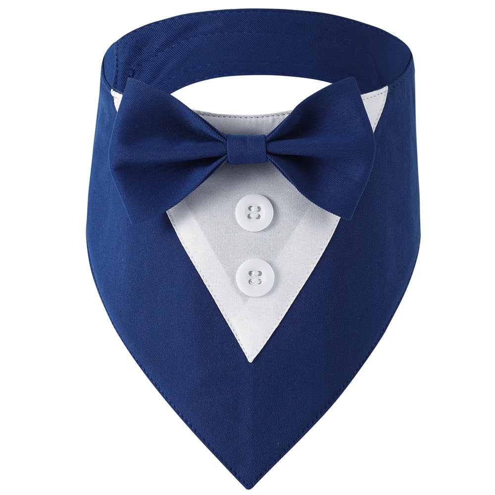 Bow Tie Bandana Scarf for Dogs, XS–XL