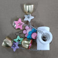 1 Set of Bird Cage Bells, Pet Bird Cage Decoration Pendant, Parrot Bell Toy