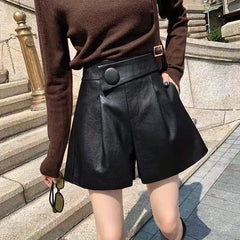 Windsor Leather Mini Skirt