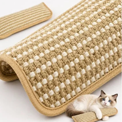 Catnip Cat Toy Pillow with Sisal Scratch Pad Teeth Grinding Chew Toy for Indoor Cats Self Play and Daily Entertainment Pet Items