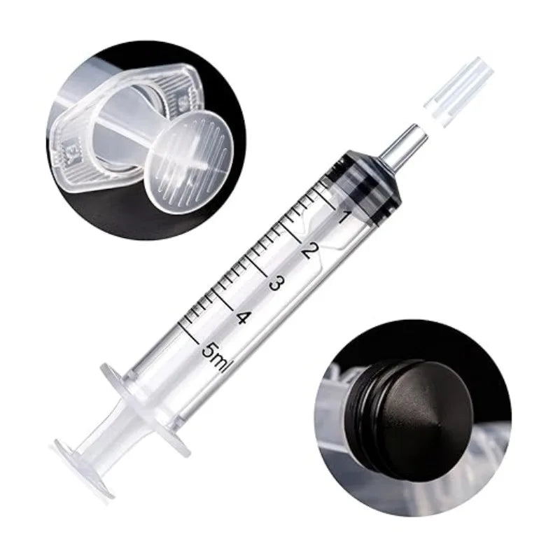 2.5ml-5ml-10ml Non Needle Disposable Syringe Needle Tube Non Needle Syringe Industrial Glue Dispensing Pet Feeding Needle Tube