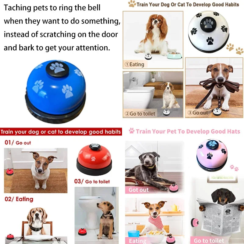 Pet Training Bell for Feeding and Communication