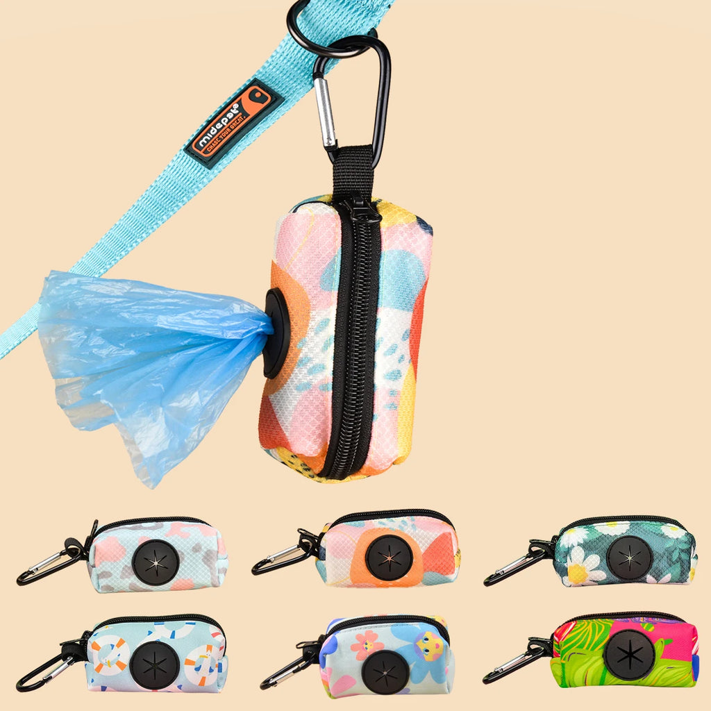 1pcs/2pcs Universal Pet Poop Bags Holder - Works with Any Dog Leash (No Leash and Waste Bag)