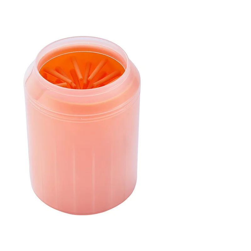 Portable Dog Paw Washer Cup with Silicone Bristles, S–L