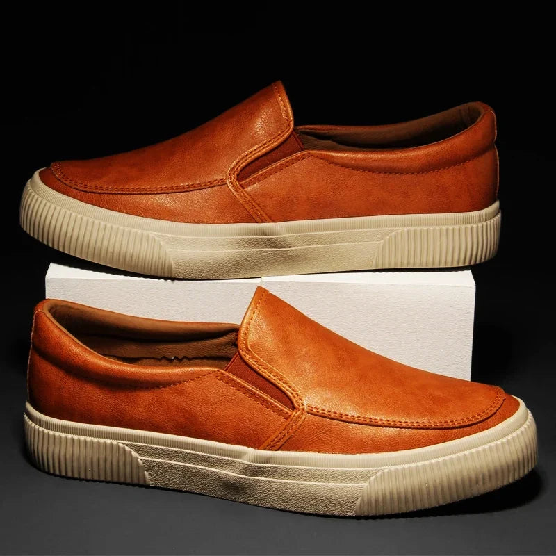 Mountwell Leather Slip-On