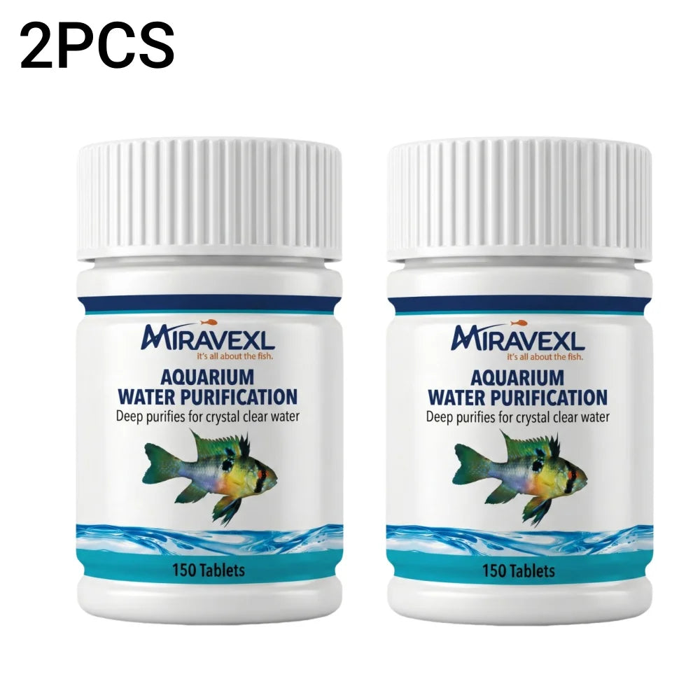 Aquarium Water Clarifier Tablets for Fish Tanks