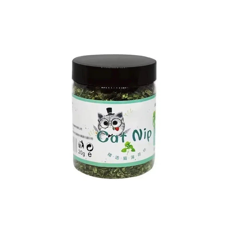 5-40g Organic 100% Cat Nip Natural Catnip Toy Cattle Grass Mint Taste Funny Cat Toy New Cat Interactive Cat Toys Pet Supplies